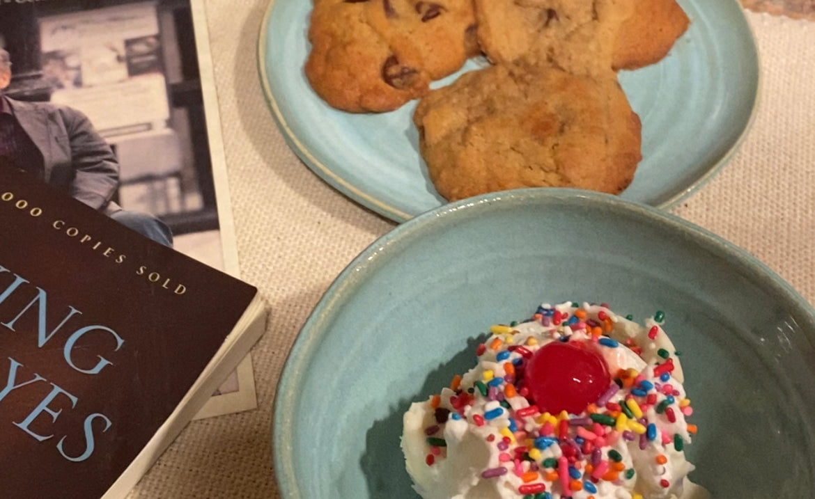 Comfort Food and Grief - Ice Cream with a cherry on top