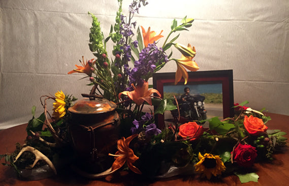 Urn with Flowers