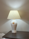 Lamp Urn - Golden Butterfly, safely holding your loved one in a lamp